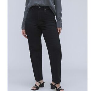 Everlane Curvy Way-high Jeans, black